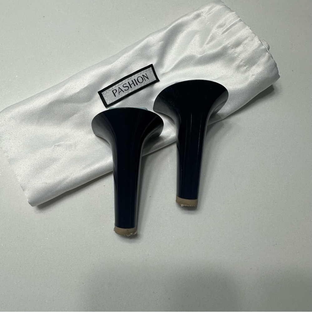 Pashion Footwear - Size 9-11 - 4” Navy Stiletto Heel Kit